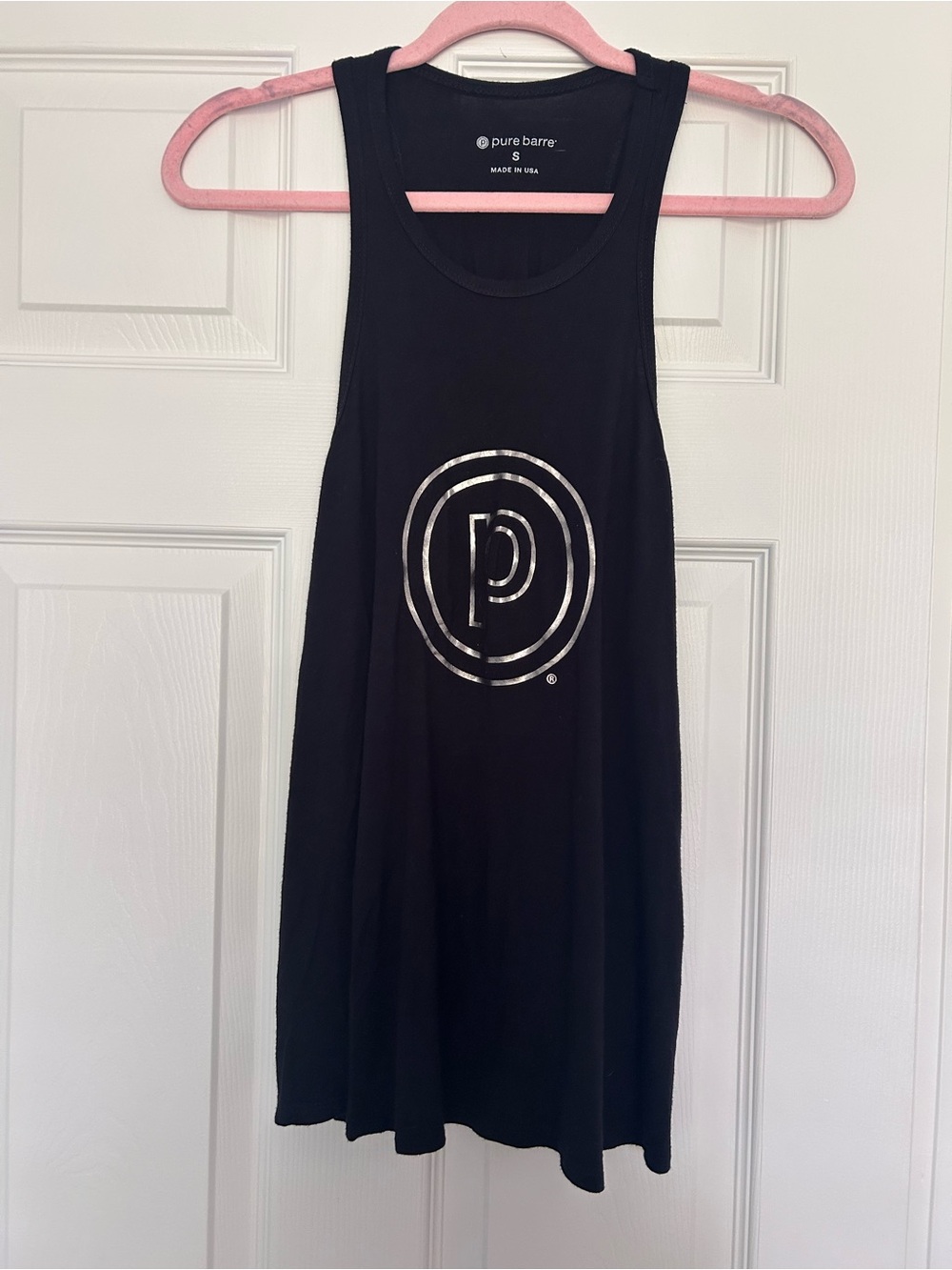 Pure Barre Black Logo Tank Top